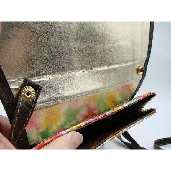 Rattan Floral Hand Bag Removable Crossbody Strap Island Boho Nature Country Vtg - Picture 6 of 12